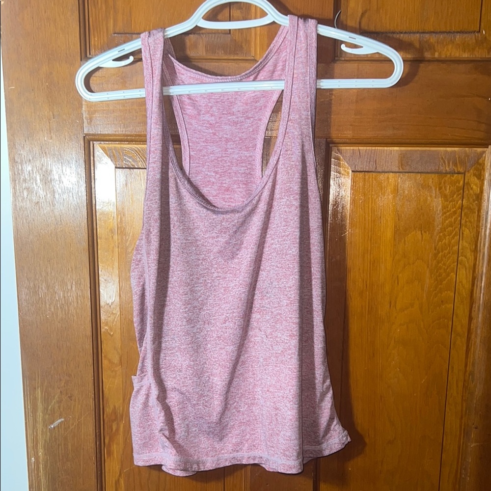 Pink Racerback Tank Top